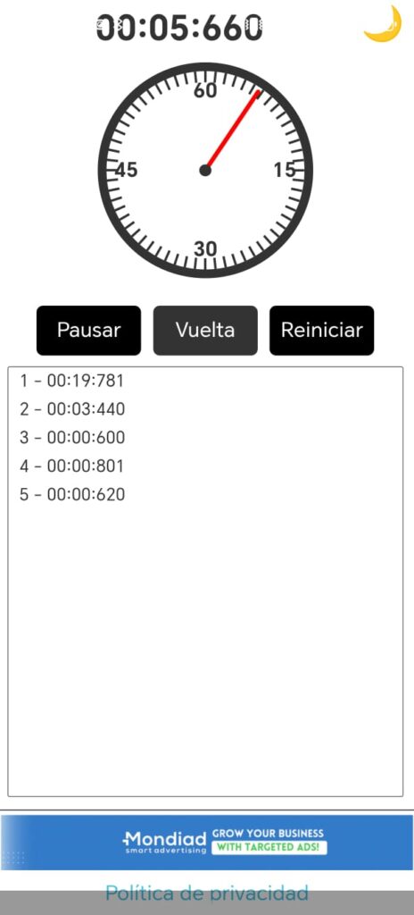 Bugs en interfaz aplicación