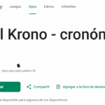 App en Google Play